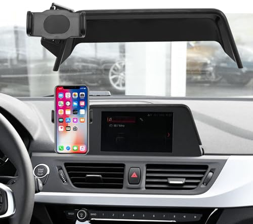 TTCR-II Kompatibel mit BMW 1er F20 F20 Handyhalterung, Brauch Passt Basis für F20 F21 2017-2018, Smartphone Halter 16.51CM Armaturenbrett 360°Drehbar Verstellbare BMW 1er Handyhalte