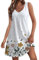 Robe Rose Femme Été Grande Taille Mi Longue Chic Et Élégante - Légère Blanc XL