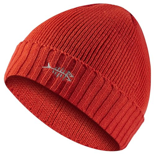 Bassdash Winter Beanie Mütze mit Fleece Futter Dick, Wintermütze Herren Damen, Stretchy Cuffed Knit Strickmütze Unisex