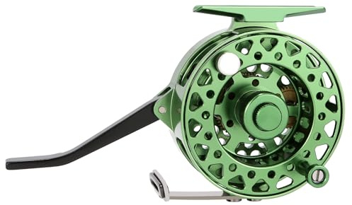 Bigchub Semi-Automatic Fly Fishing Reel, CNC Machined Aluminum, Quick Line Retrieval, Adjustable Drag, Quick Spool Removal, Freshwater Lake Stream Pond Fishing