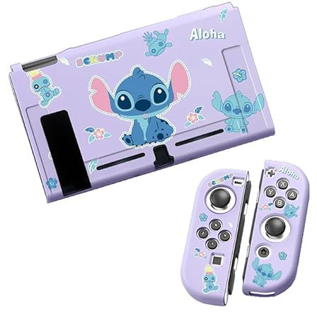 Custodia Protettiva Compatibile con Switch NS, Case Protettiva in Silicone Resistente Anti-graffio Cover Accessori per Switch NS, Realizzato in Materiale TPU (C)
