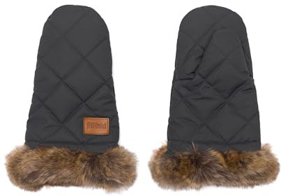 Fillikid Handwärmer Nuuk Kinderwagen Exklusiv | Handschuhe Winddichter & wasserabweisender Winterbegleiter | Kinderwagenmuff | Handmuff Universalgröße für Buggy, Radanhänger Kinderwagen