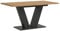 xonox.home - Esstisch Motion 150-190x76x90 cm in Artisan Eiche Nb mit V-Gestell in grau Nb - Esstisch Esszimmertisch Tisch Esszimmer - modern und funktional