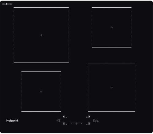 Hotpoint TQ1460SCPNE 59cm 4 Zone Induction Hob - Black