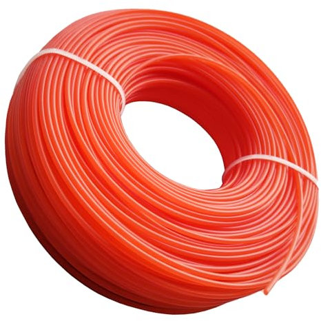 DY.2ten Filo per Decespugliatore, Filo in Nylon per Tagliabordi, 2,0 mm x 100 m Strimmer Linee, Corda Rotonda per Decespugliatore, per Parco, Giardino, Cortile, Camp.