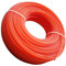 DY.2ten Fil Coupe Bordures 2,0 mm Diamètre Fil pour Débroussailleuse 100m Bobine de Fil Nylon Rond pour Tondeuses à Gazon, Orange.