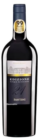 Edizione Cinque Autoctoni Collection Fantini 1 bottiglia Jerpboam 3 litri Astuccio Legno
