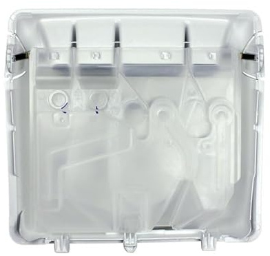 LUTH Premium Profi Parts Vaschetta di risciacquo compatibile con Bosch 00675454 Vaschetta detersivo per lavatrice con caricamento dall'alto