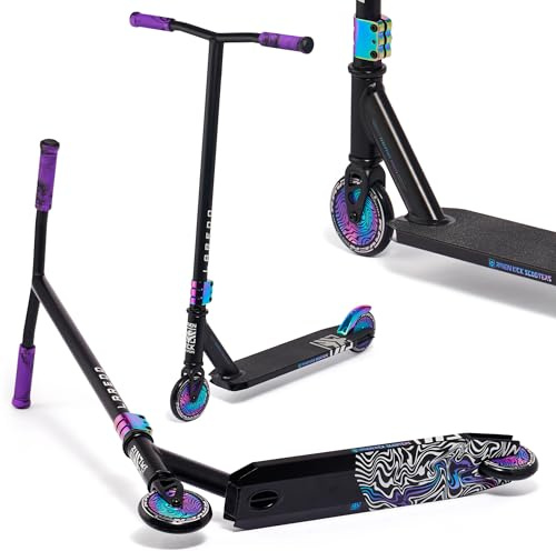 RAVEN Scooter Stunt Tricks Roller Kickscooter für Kinder Erwachsene ABEC-9 Kugellager (Evolution Laredo, 110mm) (Color)