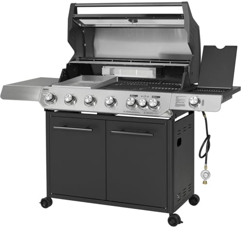 Primaster Gasgrill Cody Powerzone & Infrarotbrenner Grillfläche 95 x 48 cm