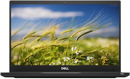 Dell Latitude 7390 - Computer portatile professionale, da 13,3 FHD, Intel Core i7-8650U, 8 GB di RAM, 256 GB SSD, tastiera QWERTY, fotocamera, WiFi, Windows 11 Pro (ricondizionato)