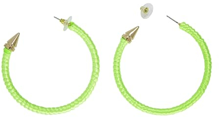 W WIDMANN MILANO Party Fashion - Ohrringe, Neonfarben, Schmuck, 80er Jahre, Karneval, Mottoparty