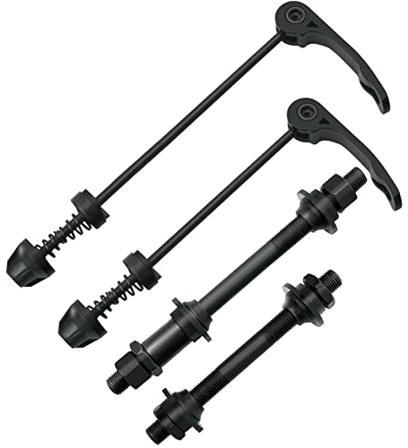 1 Satz MTB Schnellspanner Verlängert Verbesserte Hinterrad, Straßeberg Fahrrad vorne und hinten Achse Hohlwelle mit Standard Raum für Trainer