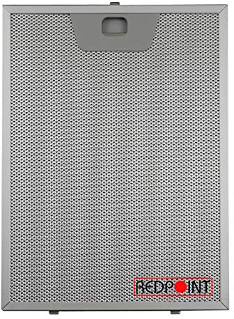 Redpoint® Aluminium-Filter für Faber, Franke und Robin mm.205 x 273 x 8