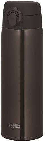 Thermos JOF-500 DBW Water Bottle, Vacuum Insulated Travel Mug, 16.9 fl oz (0.5 L), Dark Brown, 16.9 fl oz (500 ml)