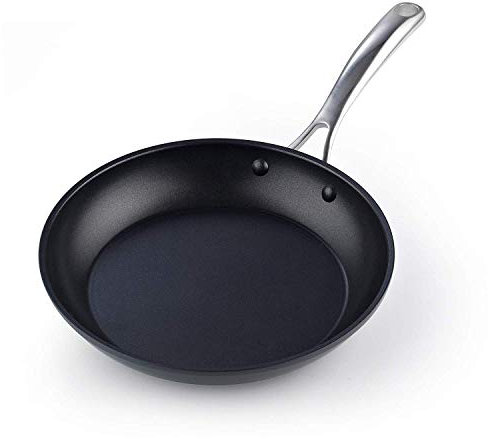 Cooks Standard Bratpfanne mit Antihaftbeschichtung, harteloxiert, 26,7 cm, Schwarz