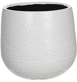 Mica decorations Topf, Weiss, 20, 1043078