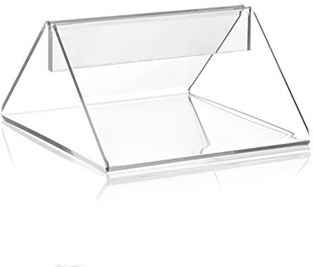 Schildhalter, Tischkarten-Halter, Menükartenhalter (Breite 100 mm) aus original PLEXIGLAS