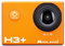 Midland H3+ Full HD Action Kamera, C1235.01 mit WiFi, 2'' LC Display und Bildstabilisator, schwarz/orange