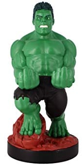 Cable Guys - Marvel Avengers Hulk Gaming Accessories Holder & Phone Holder for Most Controller (Xbox, Play Station, Nintendo Switch) & Phone