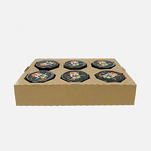 6er Pack BIO Chilli-Tomaten Konfitüre zum Dippen & Verfeinern mit frischen Zutaten in Handarbeit gefertigt - Made in Germany von SANUUS (6x120g)