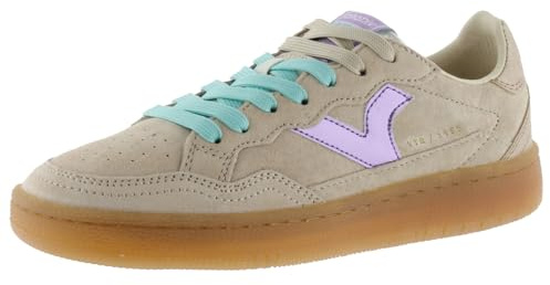 victoria Sneaker 1985 Smash 8806107 | Veloursleder & Kontrast-Einsätzen & Sohle In Karamell für Erwachsene Unisex
