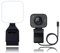 Logitech for Creators Litra Glow + StreamCam Streamer Bundle – Die ultimative Lösung für tolle Kamerabilder, schnell - Schwarz