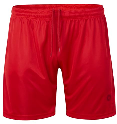 STARK SOUL® Herren Sport Short -Active-, Sporthose, Trainingssportshort - Farbe: Rot - Größe: L