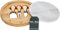 KOTARBAU® Elegante juego de quesos con 3 accesorios y tablas de queso