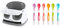 Ingenuity Baby Base 2-in-1 Seat, Slate, Booster Chair, Dining and Feeding Seat for Toddlers, Ages 6 Months+ (Pack of 1) & Munchkin Soft Tip Infant Spoons, Pack of 6