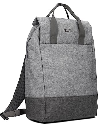 Zwei Tagesrucksack Benno BE160 wasserabweisender Laptop-Rucksack 10 L robustes Material viele Fächer + Schlüsselband + Flaschenhalter, perfekt für Freizeit, Uni oder Büro, zeitloses Design (stone)
