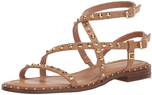 GUESS Damen Yamara Sandale, Tan 110, 39.5 EU