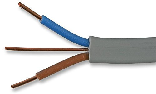CABLE TWIN AND EARTH 2.50MM 25M, Multicored Cable/wire QTY X 1