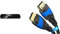 Panasonic DMP-BDT180EB 3D Smart Blu-Ray Player - Black & 8K / 4K HDMI Cable - 1m - with an A.I.S shielding - designed in Germany