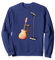 Akustische Gitarre Rock Auf Gitarre Hals Akustische Gitarre Spieler Sweatshirt