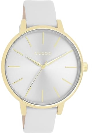 Oozoo Timepieces Damen Uhr | Armbanduhr Damen mit Lederarmband | Hochwertige Uhr für Frauen | Edle Analog Damenuhr in rund C11290