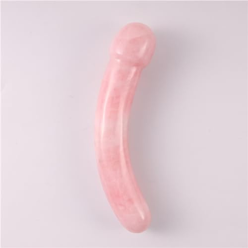 Jade-Massagestab, Rosenquarz,175 * 35mm