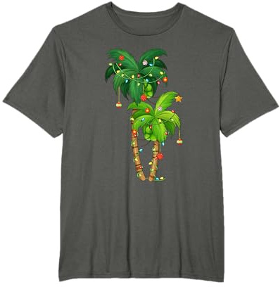Palme Weihnachten Frauen Kinder Xmas Hawaii Hawaii Strand T-Shirt