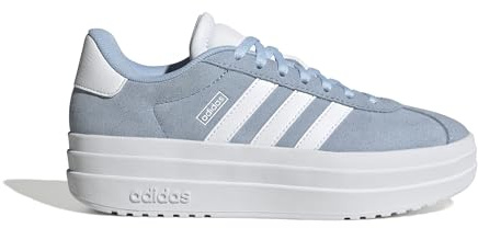 adidas Unisex Kids VL Court Bold Shoes Junior, Glow Blue/FTWR White/FTWR White, 5.5 UK