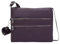Kipling Alvar, Mittelgroße Umhängetasche, 4.5 x 80 x 38 cm, Ultimate Plum (LILA)