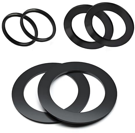 GisWell 6 Stück O Gummitüllen Set, O-Ring Ersatzteil für Bestway Intex Dichtung - Dichtungen für Poolpumpe und Sandfilteranlage Kompatibel mit 10745, 10262, 10255, 25076RP
