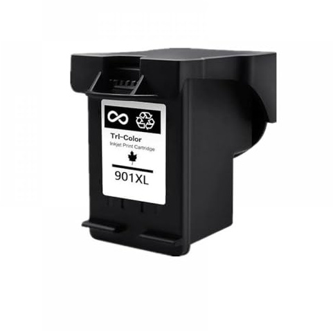 eRgDFS Kompatibel mit Tintenpatrone 901XL OfficeJet 4500 -Drucker wie J4580 J4550 J4540 J4680 J4524 J4535 J4585(1 Black)