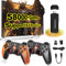 X2ULTRA Retro Game Stick, videogioco con doppio controller wireless ricaricabile 2.4G,oltre 58000 giochi retrò integrati,oltre 53 emulatori, uscita HD 4K, plug and play,console di gioco retrò (256G)