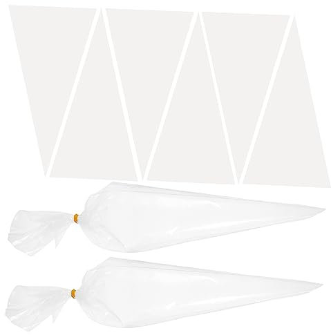 SEWACC 50pcs Cement Piping Tool for Masonry Bags Tile Bags Cement for Grout Piping for Patio Pointing