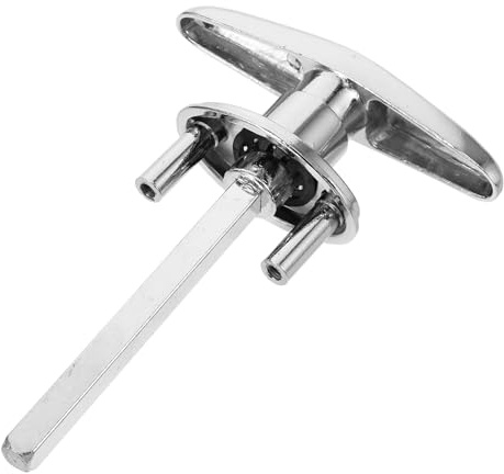 GRADENEVE High Security Garage Door Lock Kit with Keys Metal T-Shaped Design for Roller Shutter Door Additional Safety Measures