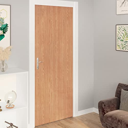 Selbstklebende Türfolien 2 STK. Ahorn 210x90 cm PVC Holzoptik Dekorfolie für Türen und Möbel mit opakem Design und rustikalem Charme, universell anpassbar,