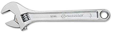 CRESCENT diaac210 Vs 25,40 cm (10)-Chiave inglese regolabile, finitura cromata