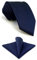 Shlax&Wing Mehrfarbigs Einfarbig Blau Navy Seide Krawatte for Männer Seide Navy