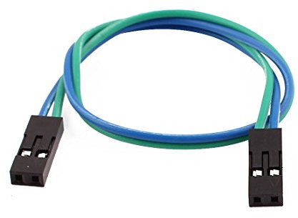 Aexit 2.54mm Pitch 2P Breadboard-Doppelkopf-Überbrückungskabel 20cm lang (b15810bbb0d73854f5ca48f9003d0fa9)