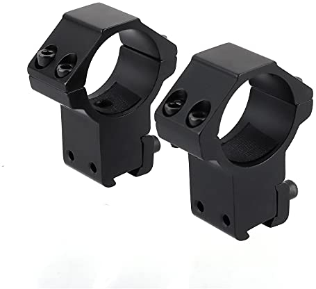 FOCUHUNTER Hohes Profil Scope Rings - 30mm Ringe Montieren Adapter mit 11mm Dovetail Rail